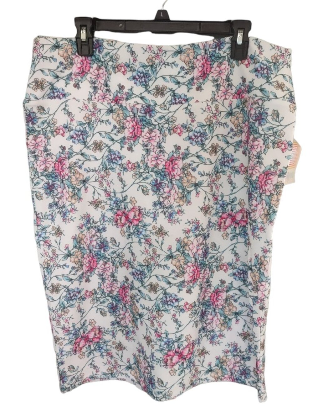 LuLaRoe Cassie Floral Stretch Skirt Size 3X NWT